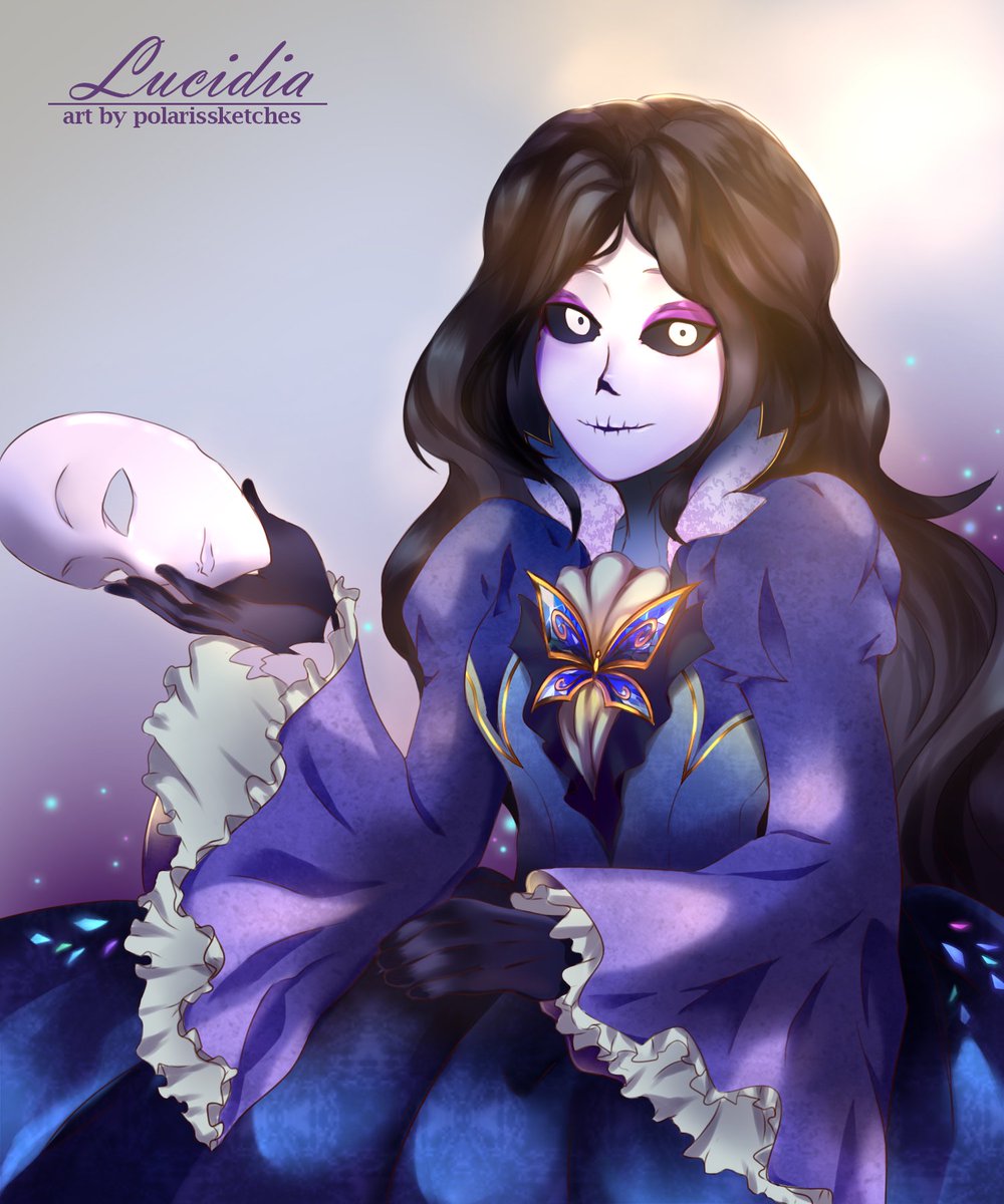 PolarisSketches's tweet photo. Mezil and Lucidia from The Golden Quiche. Commission for @sophtopus #lucidia #mezil #goldenquiche #undertale #fanfic #commission https://t.co/qu66bQLU3j