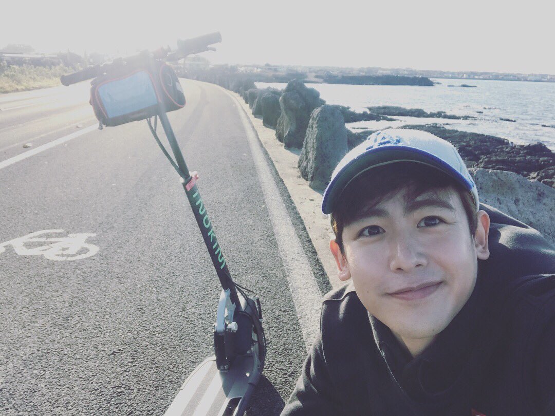 Khunnie0624's tweet photo. Fun time in Jeju! https://t.co/qg2iZn3DNK