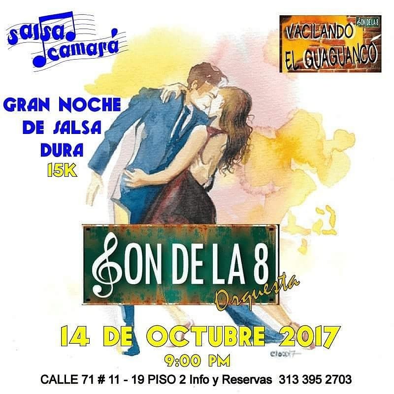 SALSA DURA.  PRÓXIMO SÁBADO 14 DE OCTUBRE