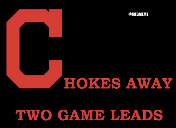 MLBMeme's tweet photo. 3-1 in 2016
2-0 in 2017

The Indians have updated their logo https://t.co/ZCI77Idm7u