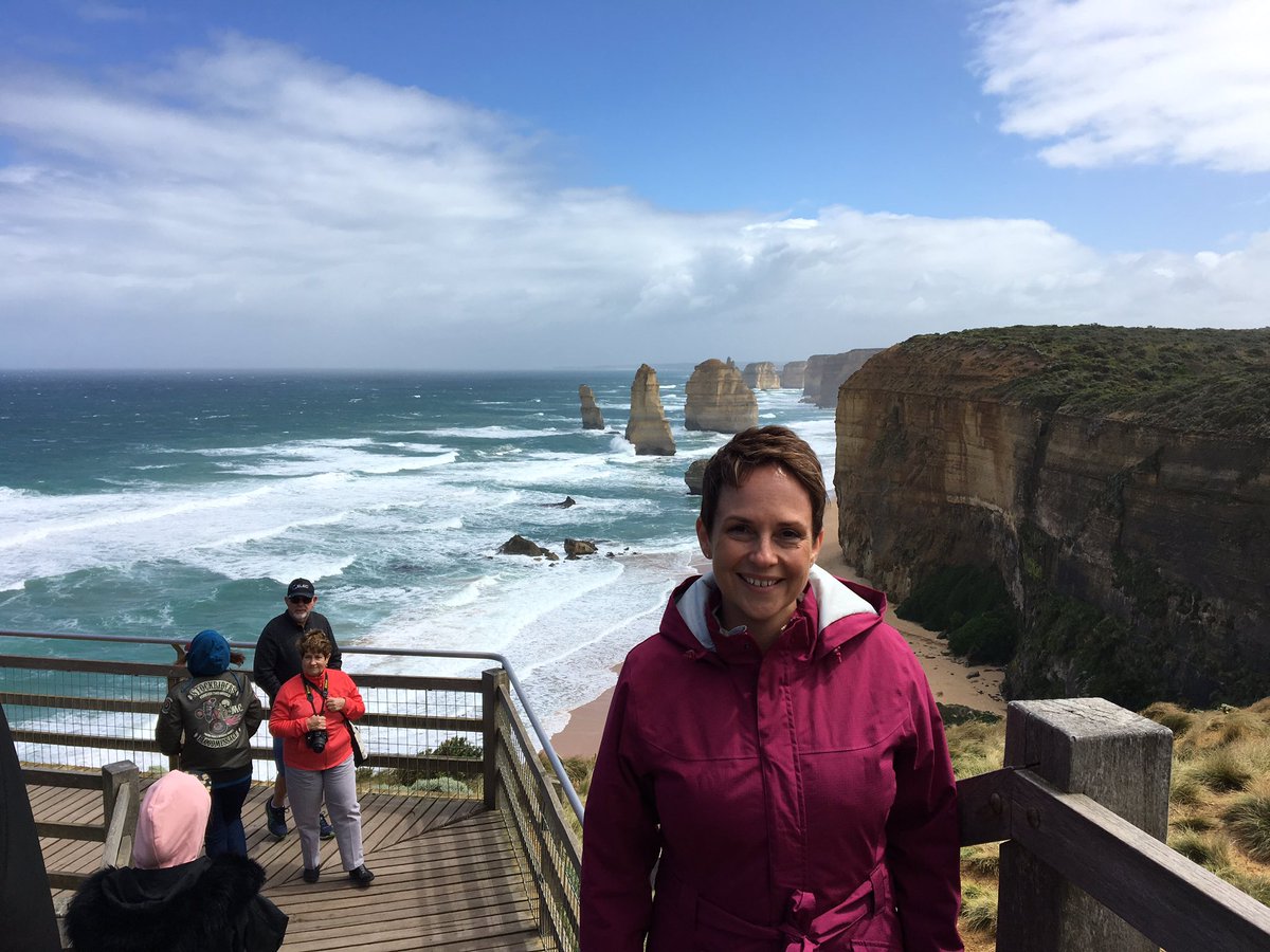 CorangamiteSC's tweet photo. Great to see @JaalaPulford  at the 12 Apostles to announce $5M. Hopefully the start of heaps more funding for this iconic destination https://t.co/gN84OwBL7J