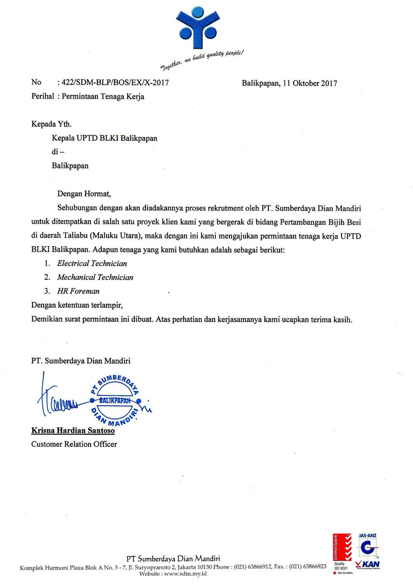 uptdblkibpp's tweet photo. LOWONGAN KERJA https://t.co/u2fL70LqAd