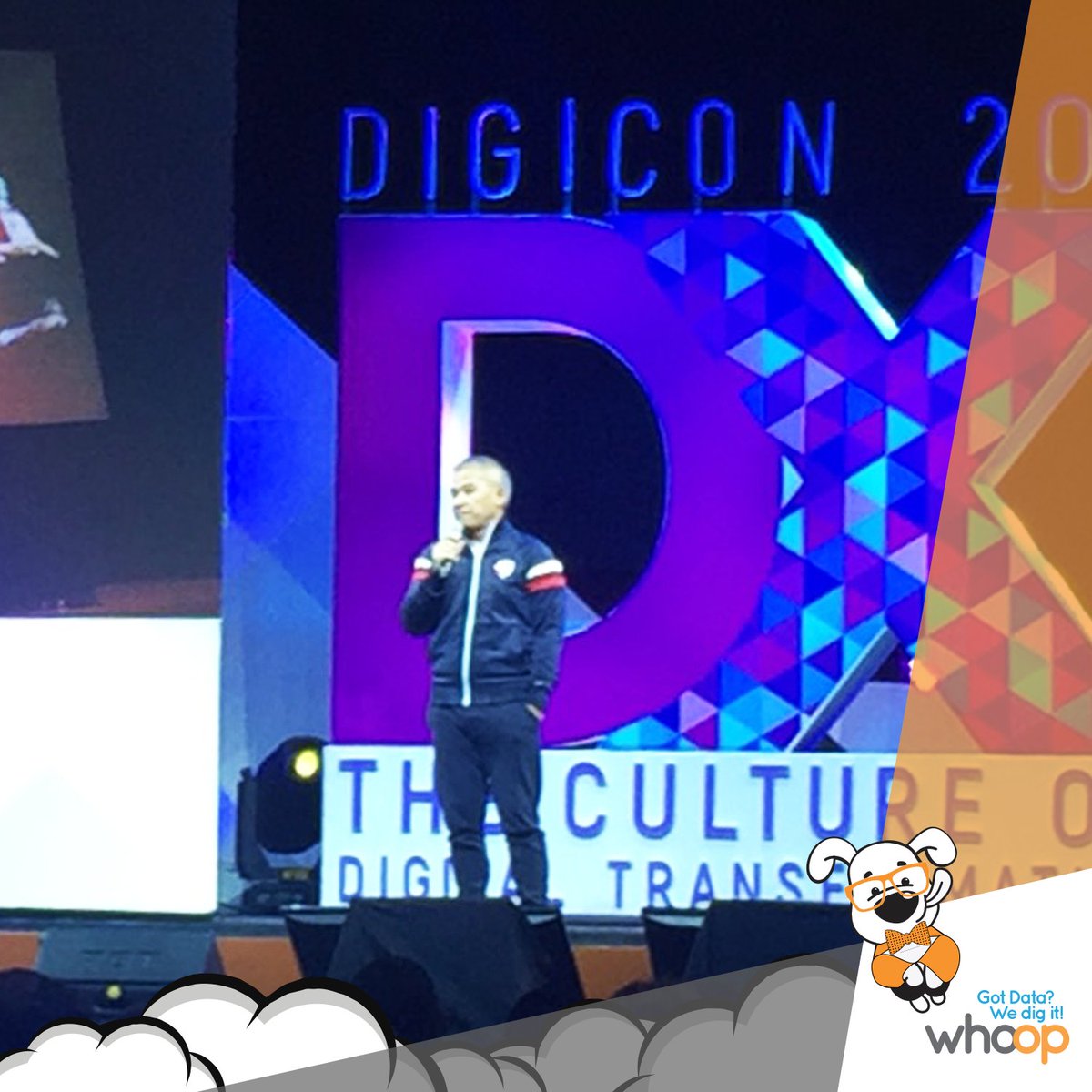 WhoopInsights's tweet photo. "Transformation starts from within. It's a culture thing. - President Vincent "Chot" Reyes @TV5manila @coachot 

#Digicon2017 #WhoopInsights https://t.co/YvfuRQk1Zj