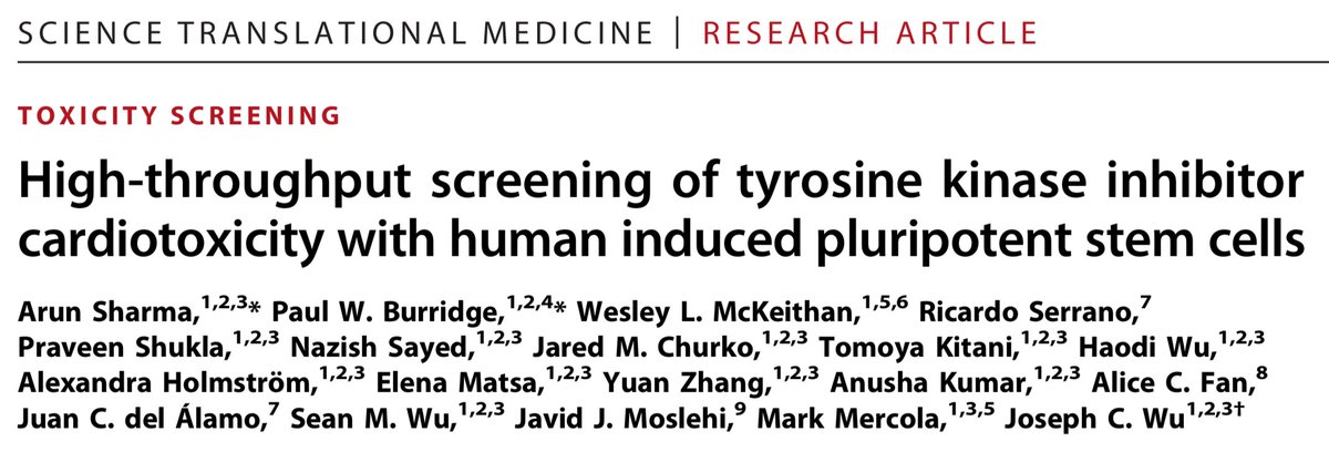 SKCRP's tweet photo. From Dr. Fan et al - cardiotoxicities of TKIs used for #kidneycancer in @ScienceTM https://t.co/YH826CBPQ4 https://t.co/oZT9dxqcqW