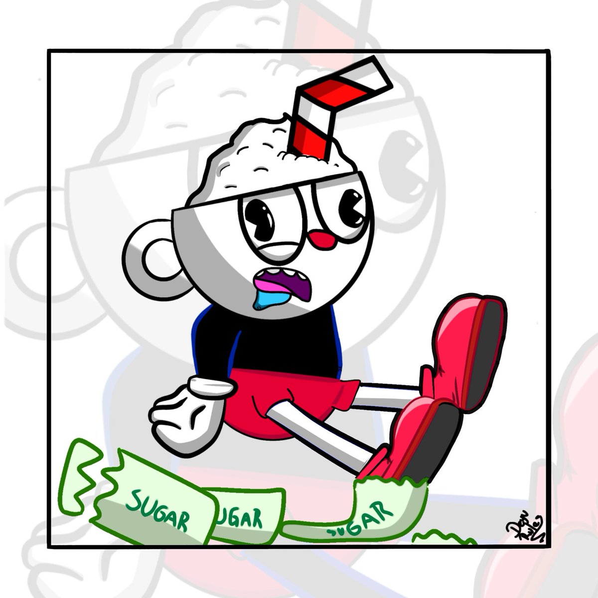 DeyvRules's tweet photo. #Cuphead #Draw #DeyvRules #:v #mame xdxdxd en el otro twitt no me alcanzó :v https://t.co/bKWm1J3BEE
