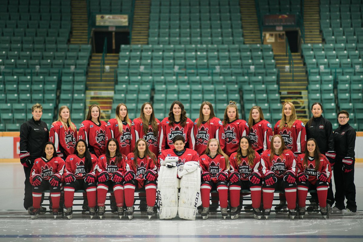 NCapitals_aaa's tweet photo. Introducing the Northern Capitals of the 2017-18 season!!
#bchockey #northerncapitals #Hockey #femalehockey https://t.co/c32u0yqExA