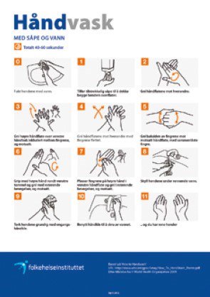 Leif_B_Skarpeid's tweet photo. I disse influensatider, vil jeg foreslå at norske ledere og lederutdanninger, kommuniserer håndvaskplakaten.
#preventiv
#ledelse @BKuvaas https://t.co/nQrw2eh2bI