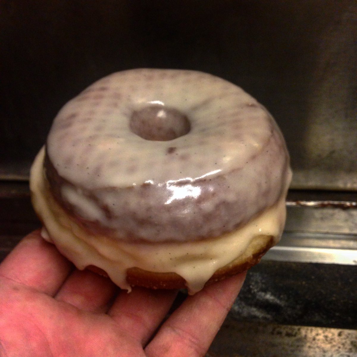 Lovingtonbakery's tweet photo. Shhhhhhh #doughnutfriday has come early. We're doing a bit of testing today so we have a small selection of #doughnuts in #wincanton today https://t.co/WiRNxMqLng