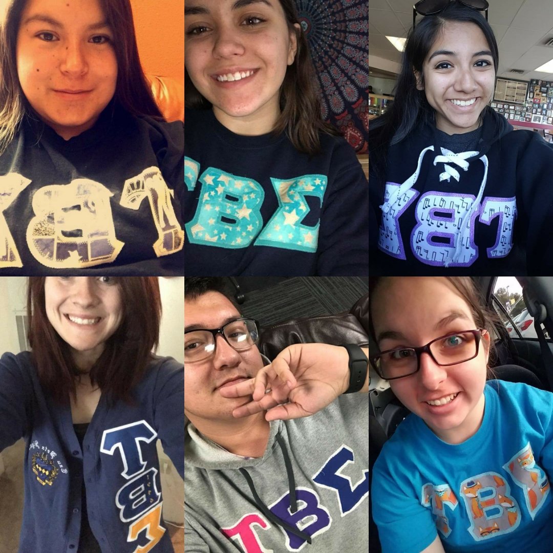 Happy Letters Day! Look at all of these Alpha Chi Sisters representing TBS!!