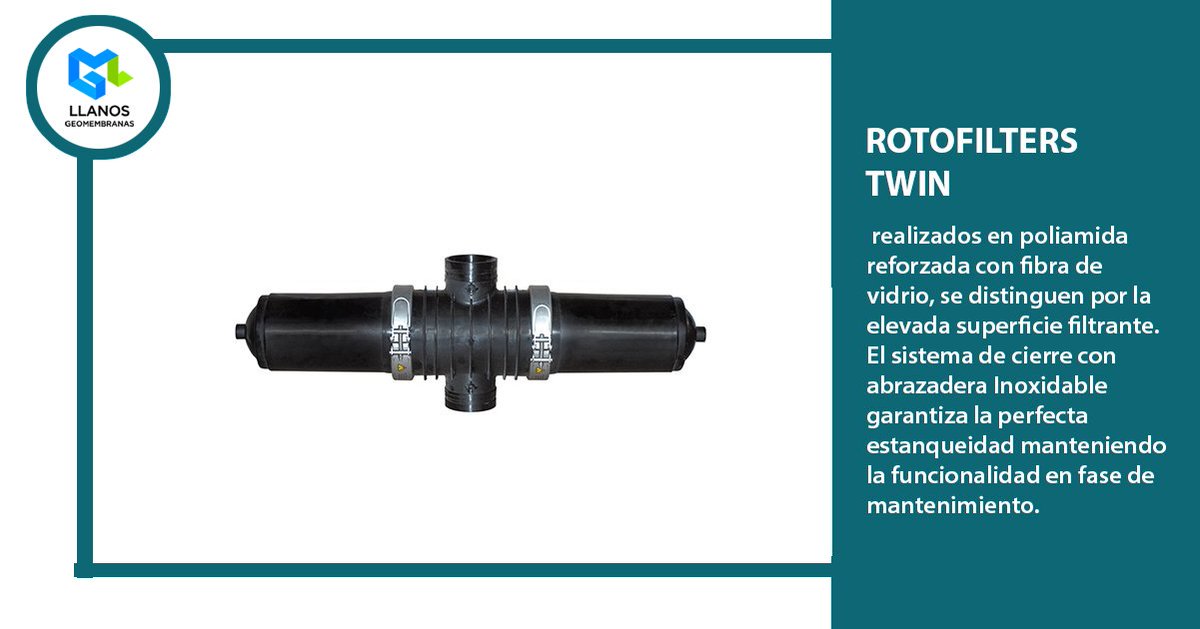 GeomembranasLL's tweet image. Realizados en poliamida reforzada con fibra de vidrio, se distinguen por la elevada superficie filtrante.