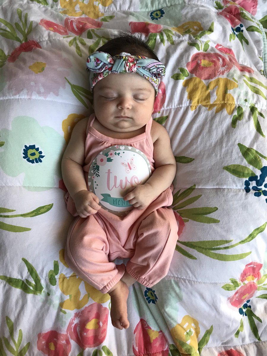skippy_bee's tweet photo. : Two Months Old!!! #stopgrowing #babygirl #NatalieReese https://t.co/3BV4oxgZSf