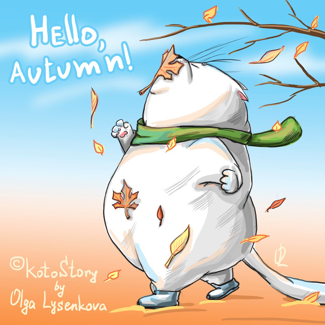 KotoStory's tweet photo. #kotostory #cat #cats #pictures #drawing #painting #autumn #fall #weather #orange #sky #seasons #leaf #leaffall #котостори #кот #коты #осень https://t.co/hqjy4XyZD4