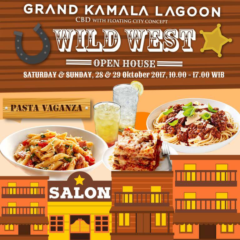 GKL_official's tweet photo. Hadiri Open House Grand Kamala Lagoon "Wild West"!
Banyak promo & kuliner menarik "Pasta Vaganza"
28-29 Okt pk 10.00-17.00
Kami tunggu kedatangannya!
#grandkamalalagoon #ppproperti #bekasi #apartmenbekasi #OpenHouse #investasi https://t.co/Kl2ZkjiS7B