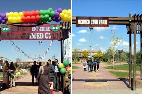 Kürde düşmanlıkta sınır tanımıyorlar. Kürt Edebiyatçı Mehmed Uzun adına açılan Parkın Kürtçe adı Türkçeleştirildi, hem de ölüm yıldönümünde!