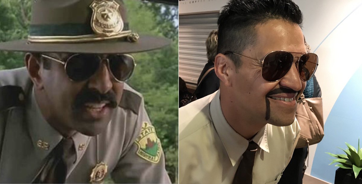 #Ulean17 50shades of brown and super troopers in the house