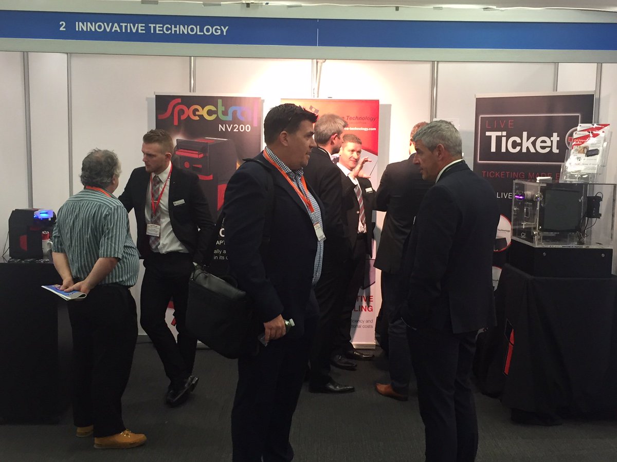 Inno_Print's tweet photo. Great feedback and interest on the #itl stand on the second day of #ACOS2017 #ticketing https://t.co/7DkRAOZWn0