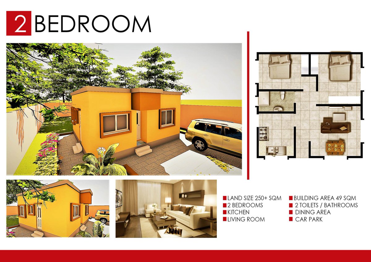tafafricaglobal's tweet photo. OUR NEW Affordable 2&amp;3 Bedroom Bungalows (TripleM) are now available (MOVE IN NOW!! PAY LATER) contact us now for more details  #newproject https://t.co/pHT9mtvmZu