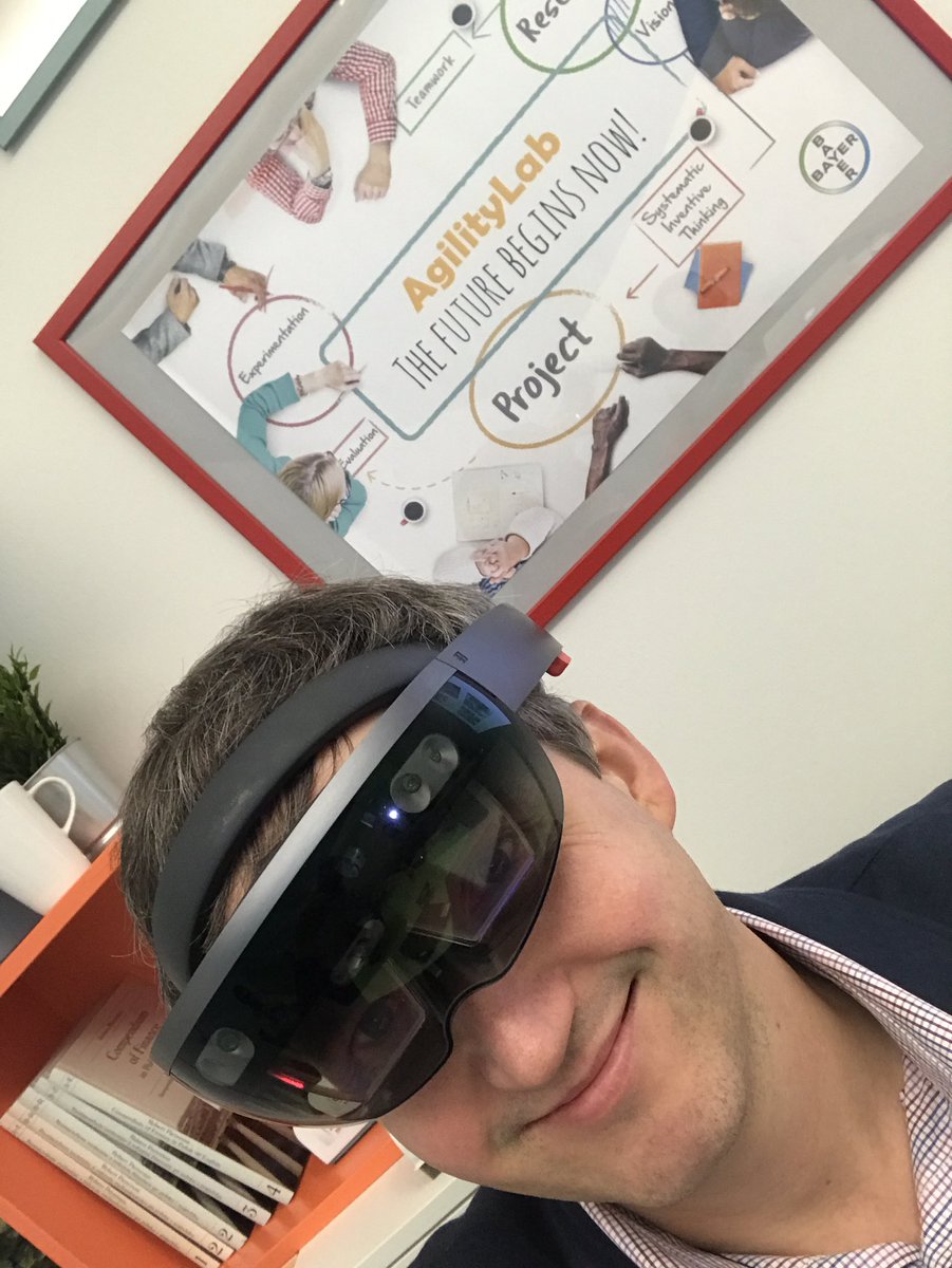 boguslawtobiasz's tweet photo. Hello, it's me in Augmented Reality. Life is great @ #Bayer Poland. Powered by the #AgilityLab.@grants4apps @HealthEugene @yeysus https://t.co/ebRZ2fvBBs