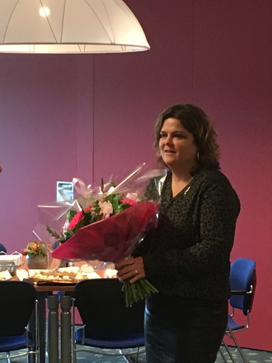 Collega Carla Korsten 25 jaar bij Rabo! Een mooi mens en fijne collega, Carla van harte met jouw jubileum namens iedereen van @RaboPML !