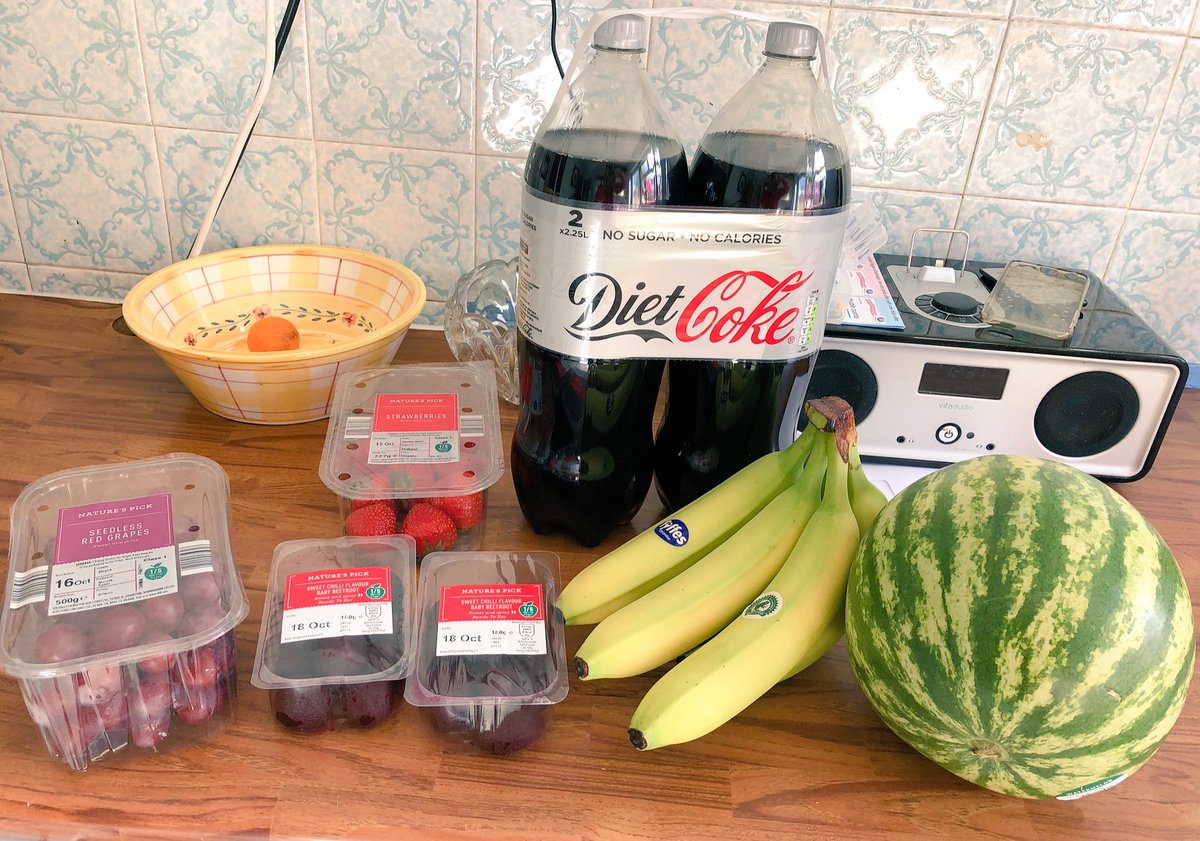 malteasergirl's tweet photo. Also had a successful trip to @aldi for essentials...AND a little treat for me. #chelseaboots #watermelonqueen π’π https://t.co/DdvdVbse94