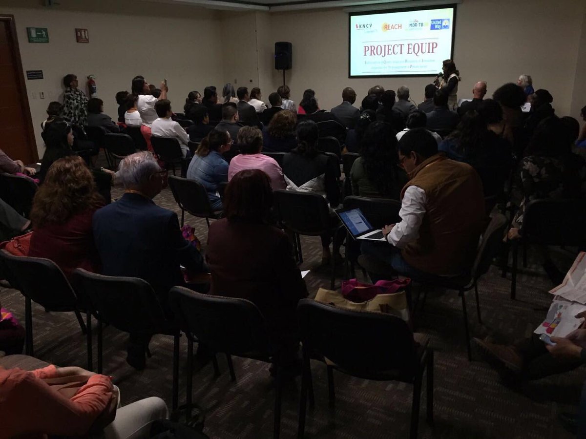 SpeakTB's tweet photo. Dr Ramya Ananthakrishnan talking about REACH's #ProjectEQUIP model @ #UnionConf happening now in #Guadalajara #Mexico https://t.co/JOe7FDMlJk