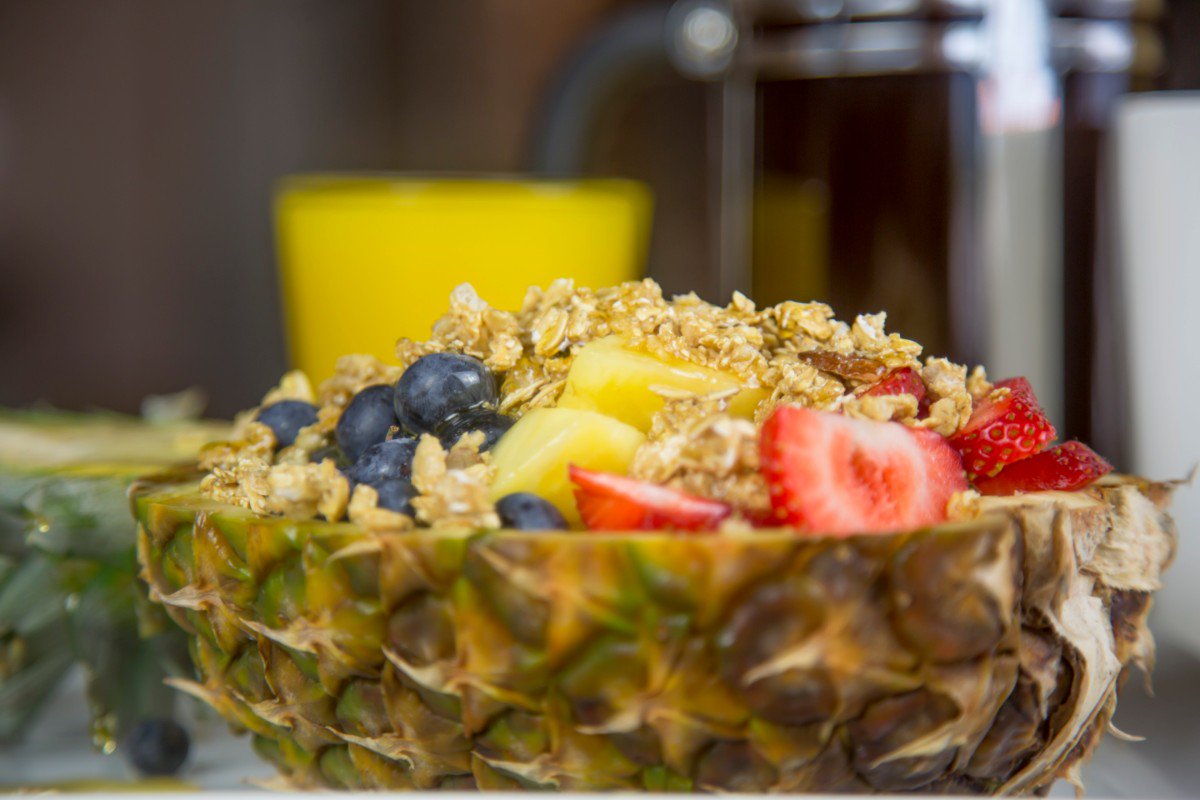 Scrambled Jake S Take The Pineapple Express For Breakfast This Morning Glutenfree T Co Dbabx2f3gr