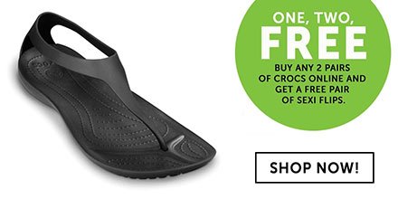 buy one get one free crocs