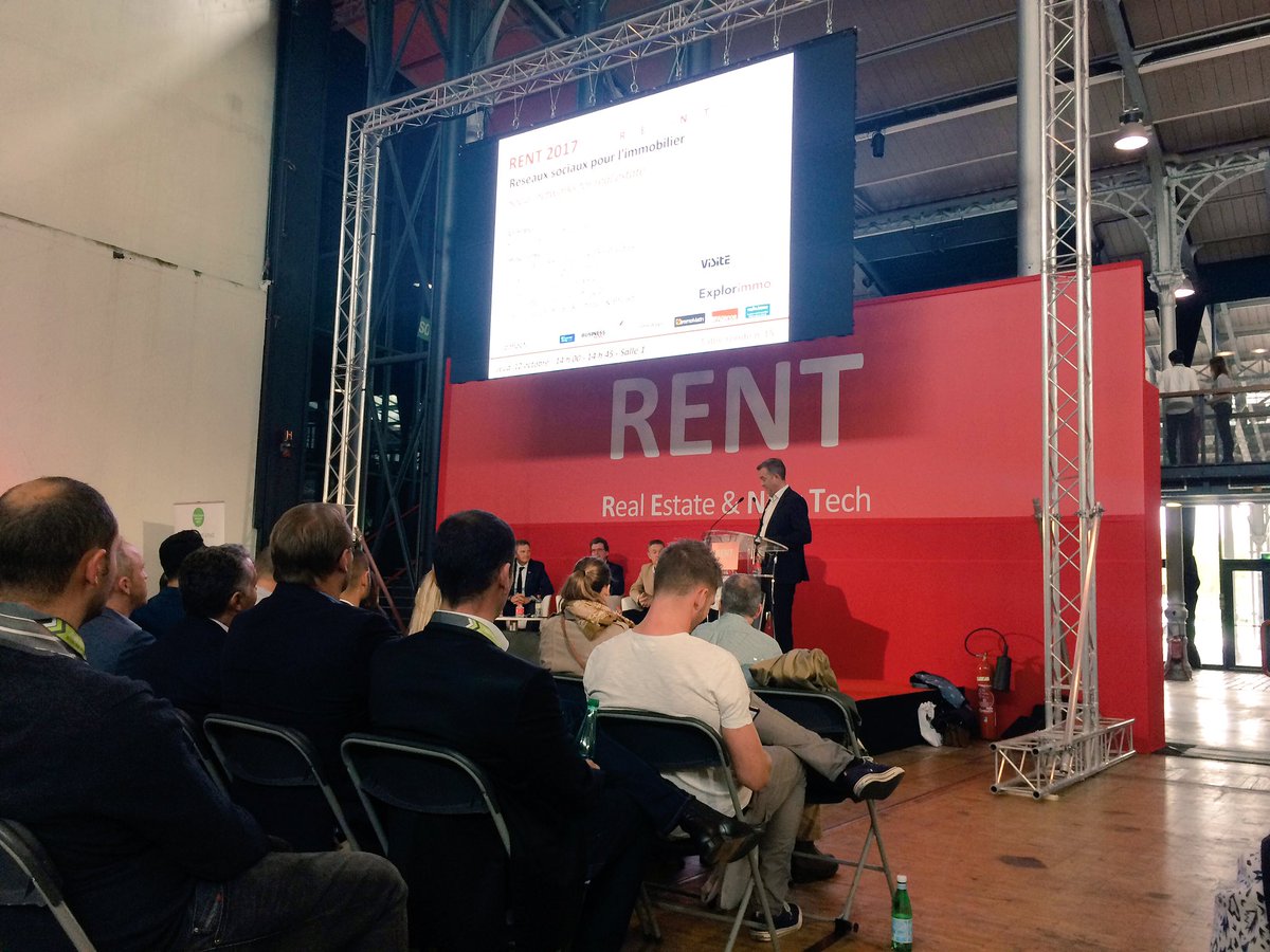 HomeloopFR's tweet photo. #RENT2017 🏠: aujourd'hui on s'intéresse aux réseaux sociaux pour l'#immobilier #RENT17 #live https://t.co/zLN5rfKQXT