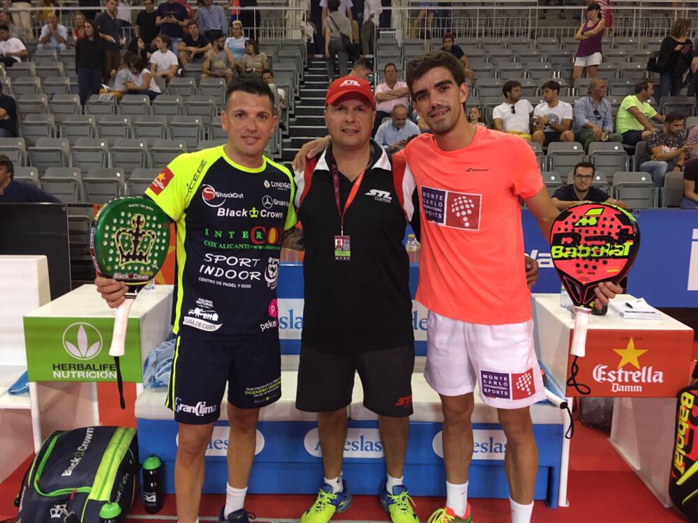 mundipadel's tweet photo. Los jugadores @TitoAllemandi y @Juanitolebron también tienen un puesto en los octavos de final del #WPTGranadaOpen https://t.co/KEoVTi45Bq