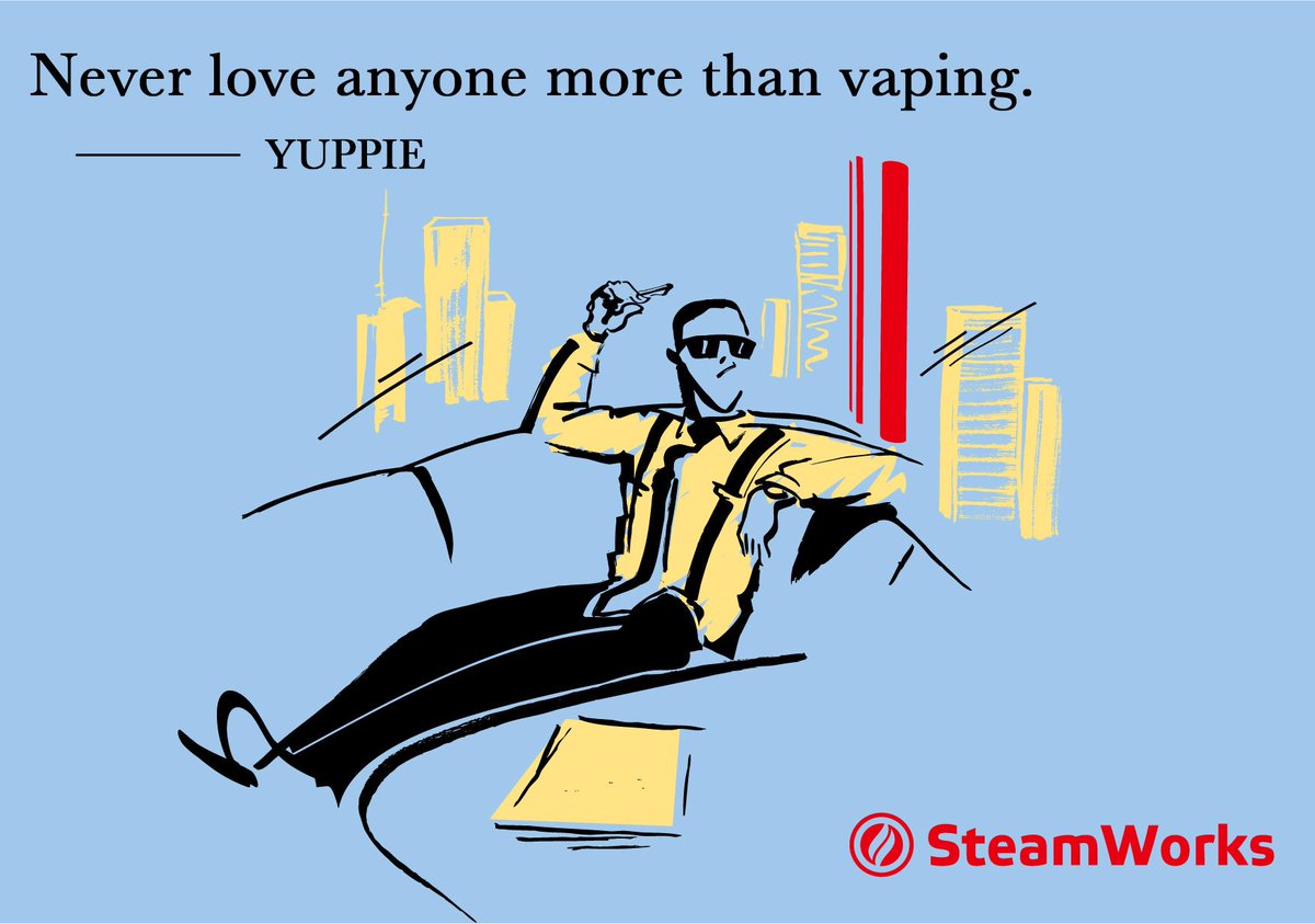 SteamWorksJuice's tweet photo. Yuppie, lemon flavour e-juice. Best way to taste a lemon. #SteamWorks https://t.co/Nchq0ZAVs6