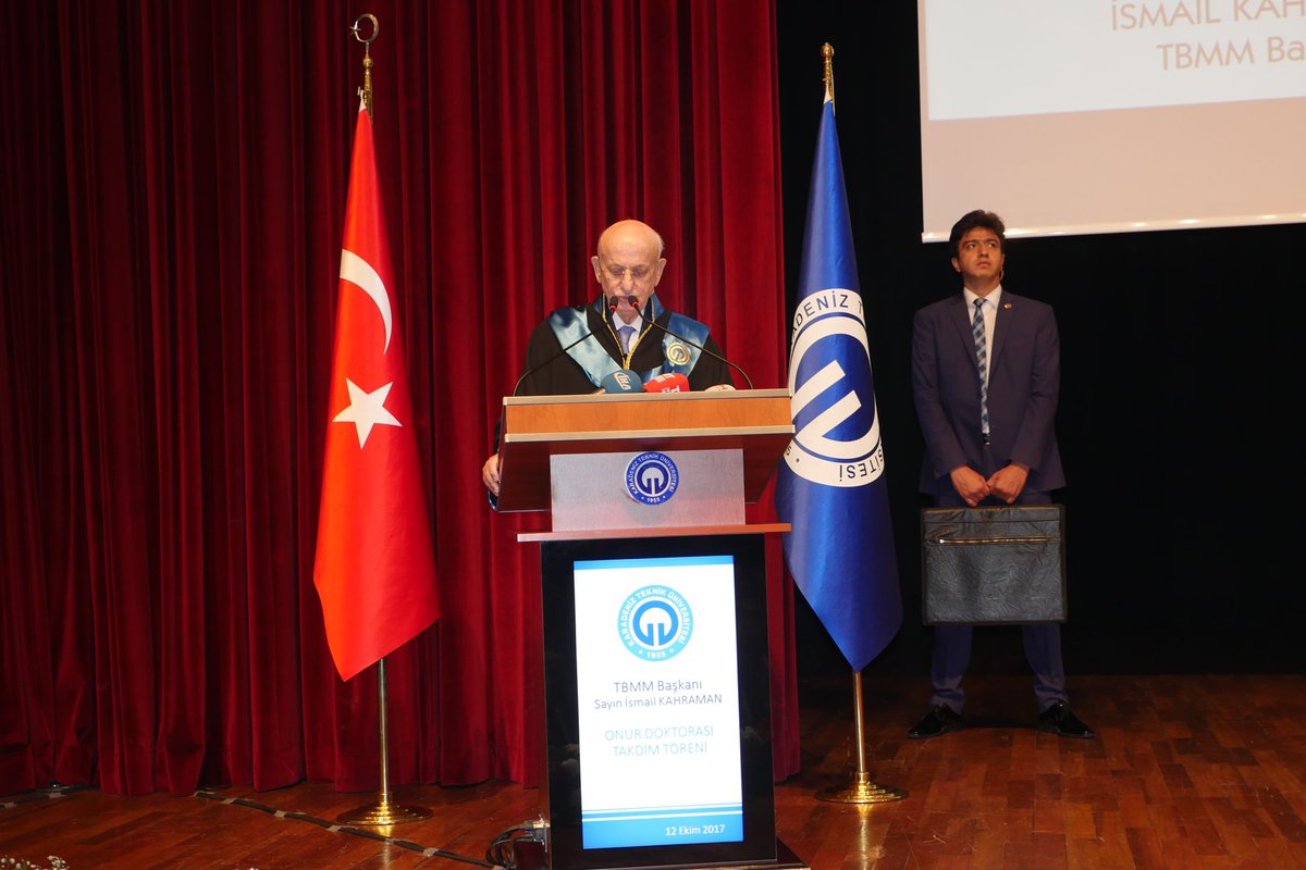 ofgumrukcuoglu's tweet photo. Türkiye Büyük Millet Meclisi Başkanımız Sayın İsmail Kahraman'ın verdiğil "15 Temmuz ve Milli İrade" konulu konferansa katıldık . https://t.co/0DyUtqxQ5v