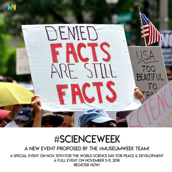 MuseumWeek's tweet image. One month before #WorldScienceDay, who wants to remind the world that #FactsAreFacts?

More info ☞ @ScienceWeek_
&amp;amp; drive.google.com/drive/folders/…