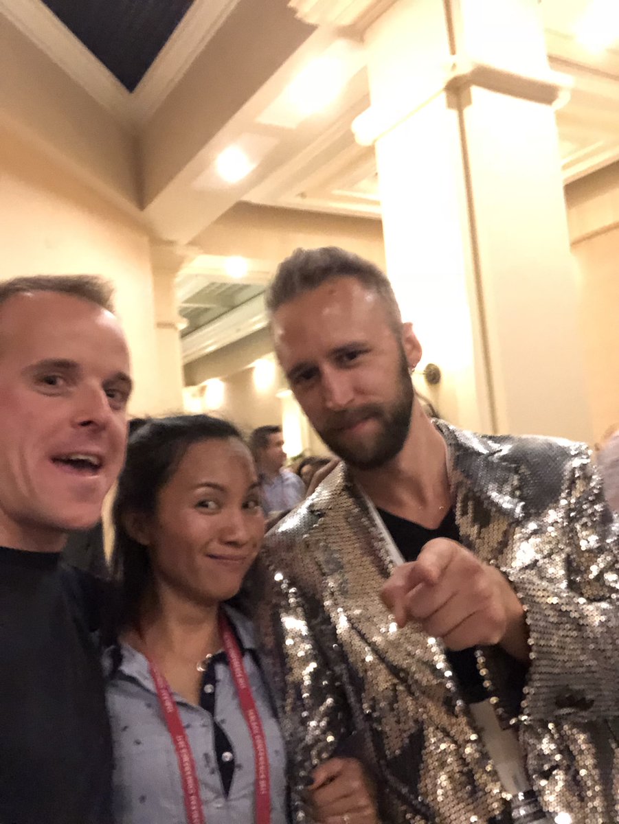 wing_fu's tweet photo. Really? The live performances by Empire of the Sun and Robert DeLong are over? #data17 #datanightout #TC17 https://t.co/80fyRsAOyH