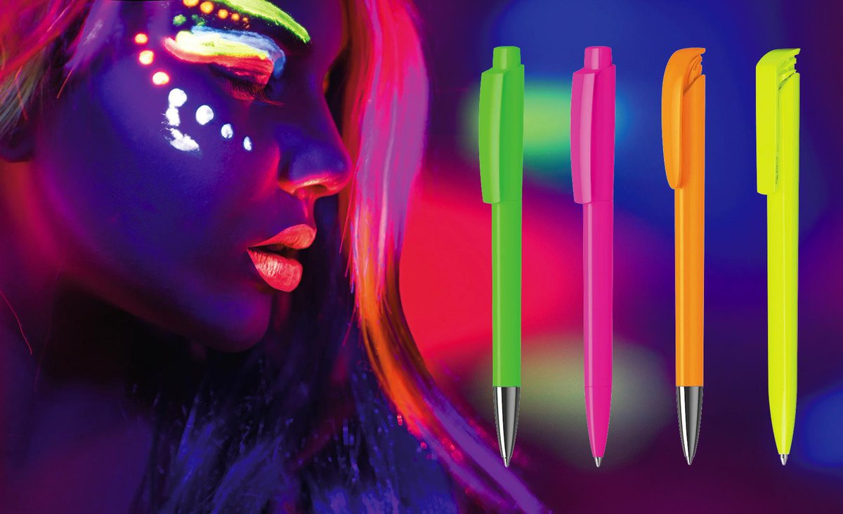 Klio_Eterna's tweet photo. Neon!
Trendy, leuchtend, knallig – unsere Kugelschreiber in Neongelb, Quietschgrün, Leuchtorange oder Knallpink. 

https://t.co/uuwgtsGcir https://t.co/qAPkGIod5j