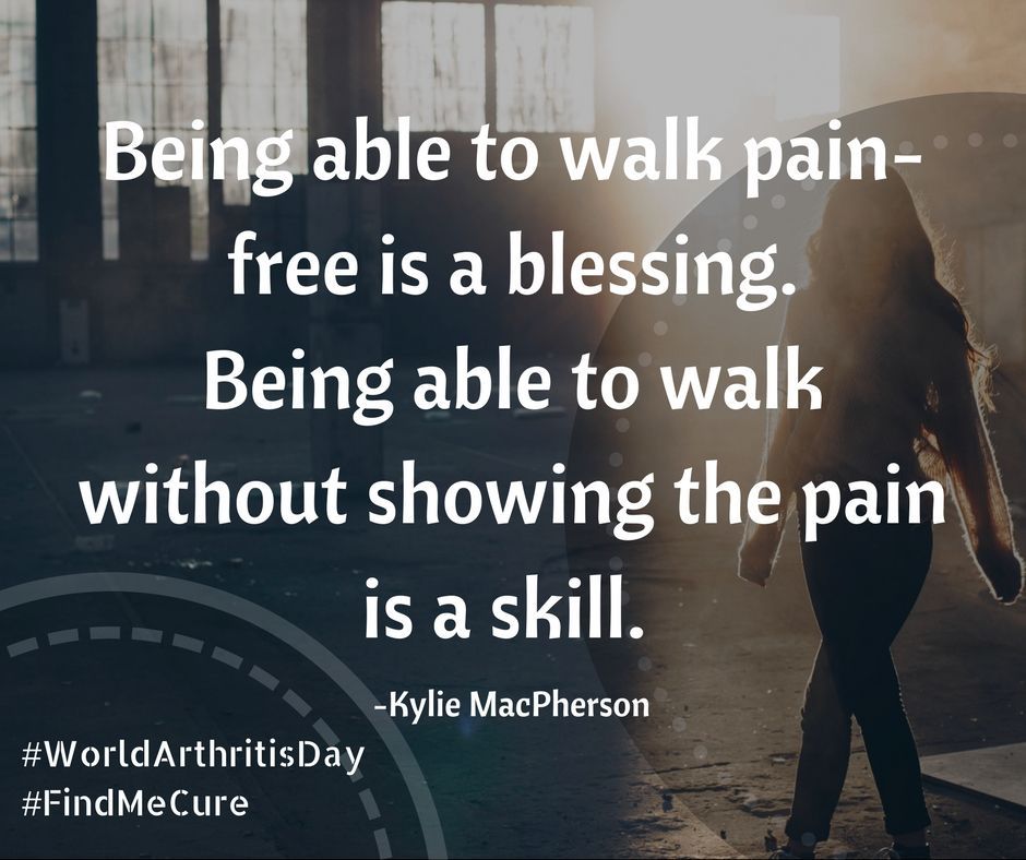 FindMeCure's tweet photo. Respect to all of you fighting #InvisibleIllnesses like #RA &amp; #Fibromyalgia.  #WAD2017 #WorldArthritisDay #ShareIfYouCare https://t.co/JJ7iHMIwtz