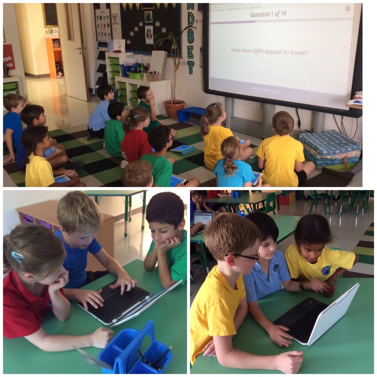 mrsskyme's tweet photo. Total engagement and enjoyment! Year 3 applied their topic knowledge to generate their own @GetKahoot @ISGSVS https://t.co/vcEdJYPmMK