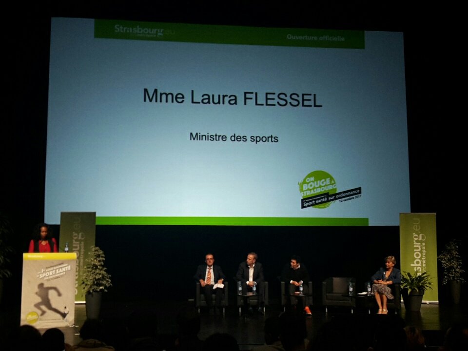 Annysb69's tweet photo. Intervention de Laura Flessel@sport santé sur ordonnance #LA-FSCF #Atoutform https://t.co/SwwB7oOBdl