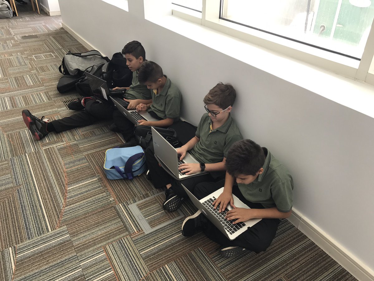 Greershan's tweet photo. Explode! Students developing a football ASA and researching how paintings bring comfort. #RVISionaries #issedu https://t.co/sheWq8WOpE