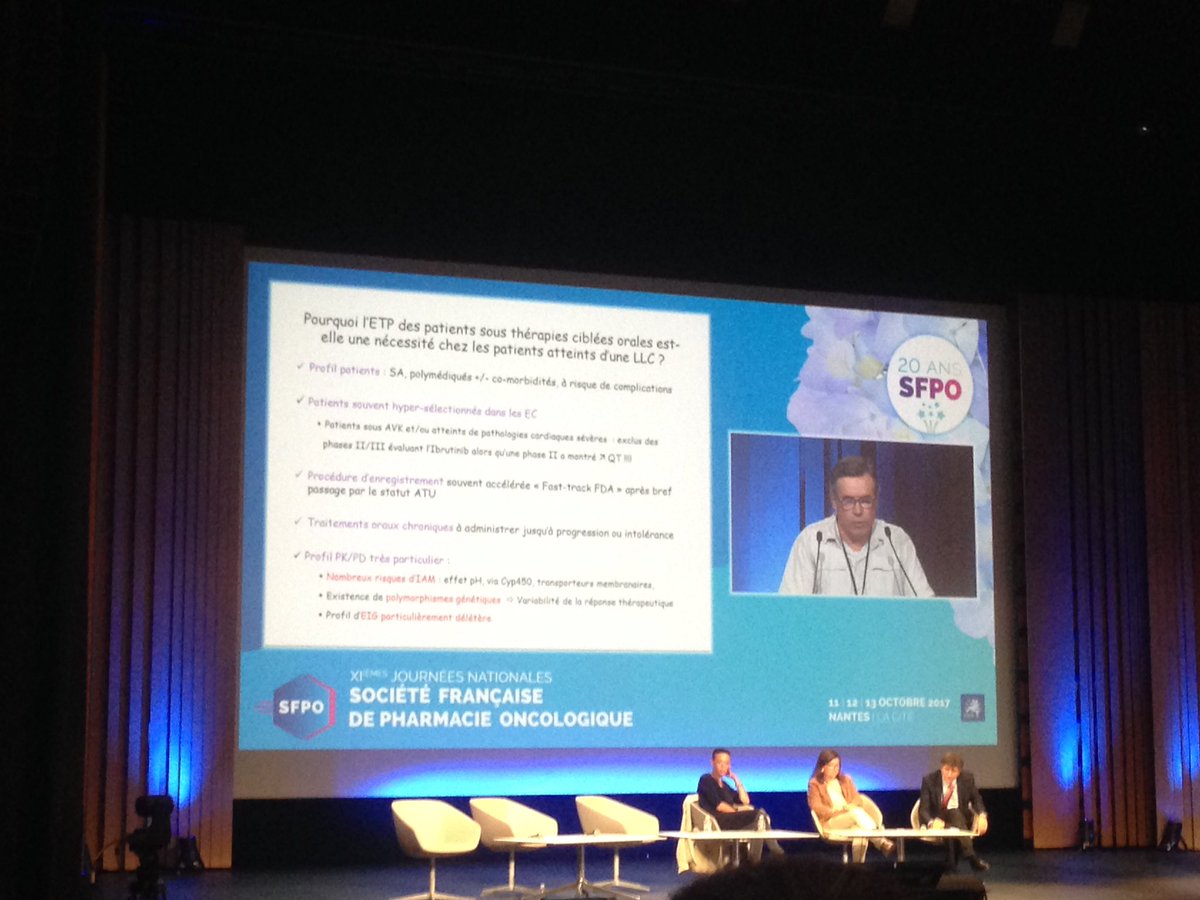 pascalebardo's tweet photo. #pharmaciens Pourquoi faire de l'#éducation thérapeutique dans la #LLC ? #sfpo2017 @SFPOofficiel https://t.co/bZOjWHaNzB