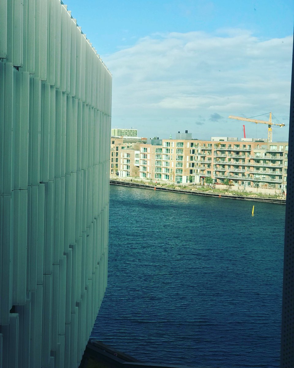 Kohonsi's tweet photo. #myofficeviewtoday - visiting my @IOMDenmark team. Our office is located at the @UNCityCPH with 10 other @UN agencies #JoinTogether https://t.co/4vwZjlEtK9