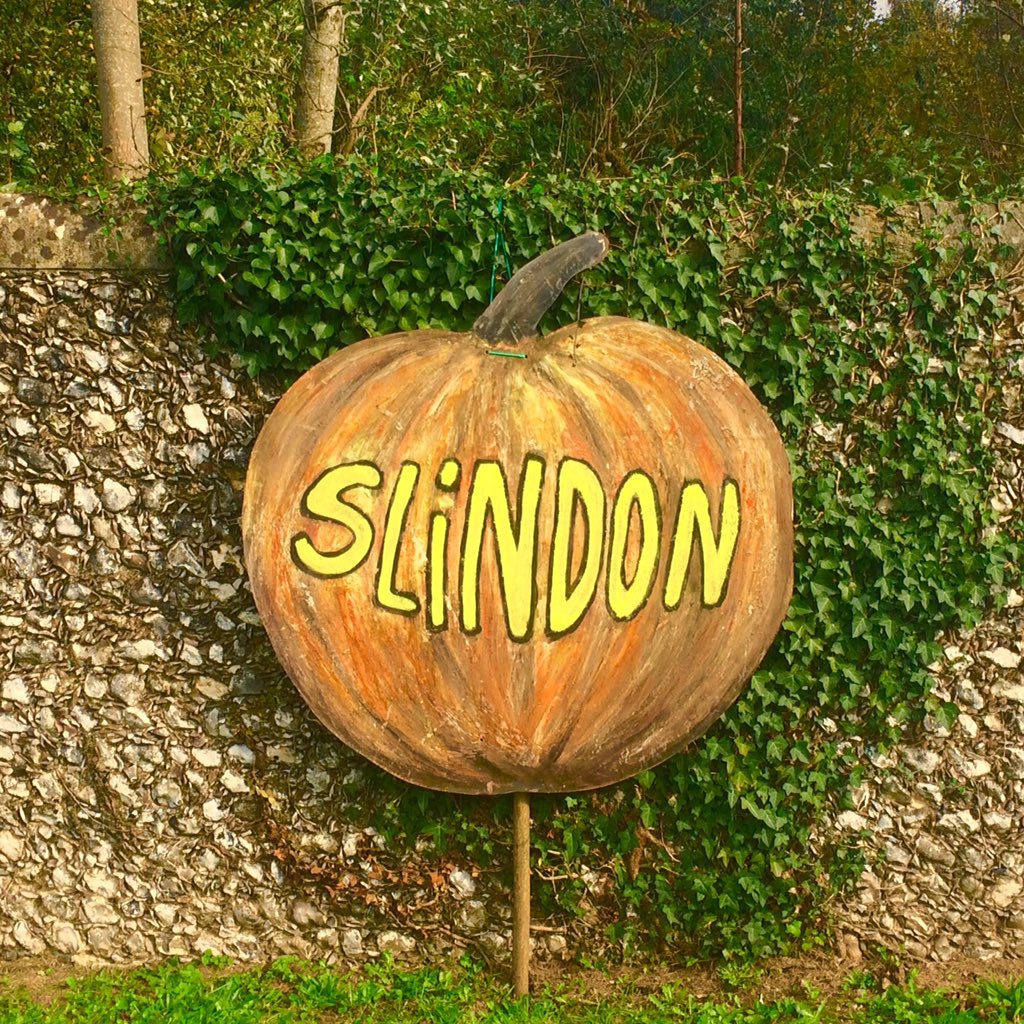 slindonpumpkins's tweet photo. @ReutersUK @reuterspictures 
Since 1968 Slindon has celebrated Pumpkins.
The mural 7mx4m 1500fruits. 10 days to create,artist Mark Ford https://t.co/EgggQaAb6w