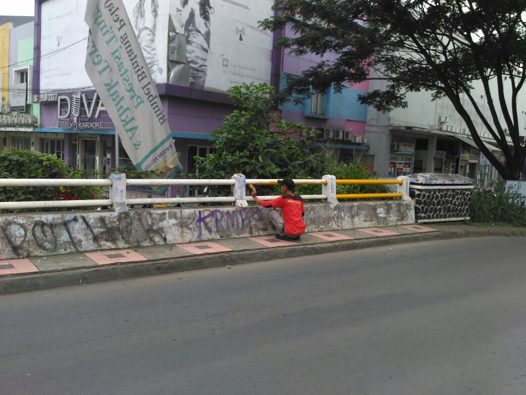 satgas jalan dan jembatan depok tweet media