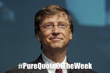 puremedia123's tweet photo. “The Internet is becoming the town square for the global village of tomorrow.” – @BillGates #PQoTW https://t.co/MwYn2RXWZD