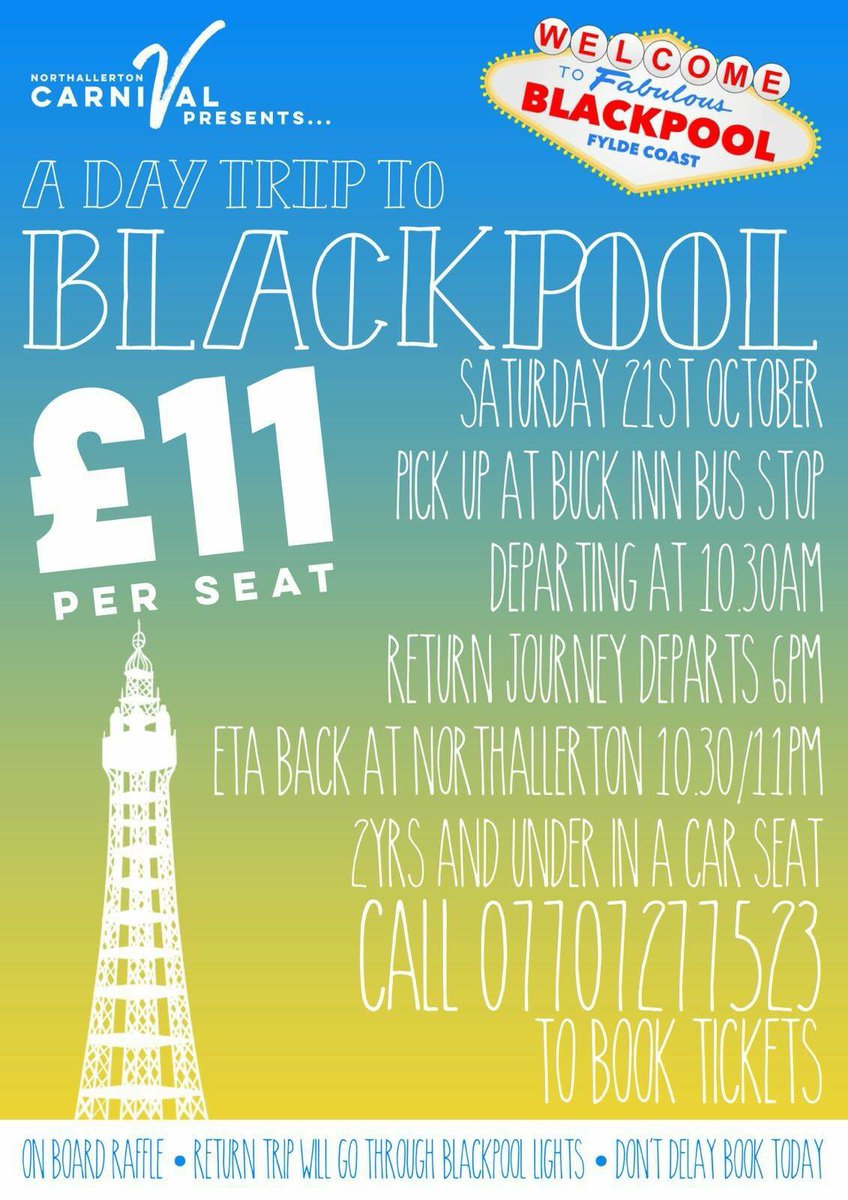 Don't miss out on this lovely day out. <a href="/jasoncrowe/">Jason Crowe</a>