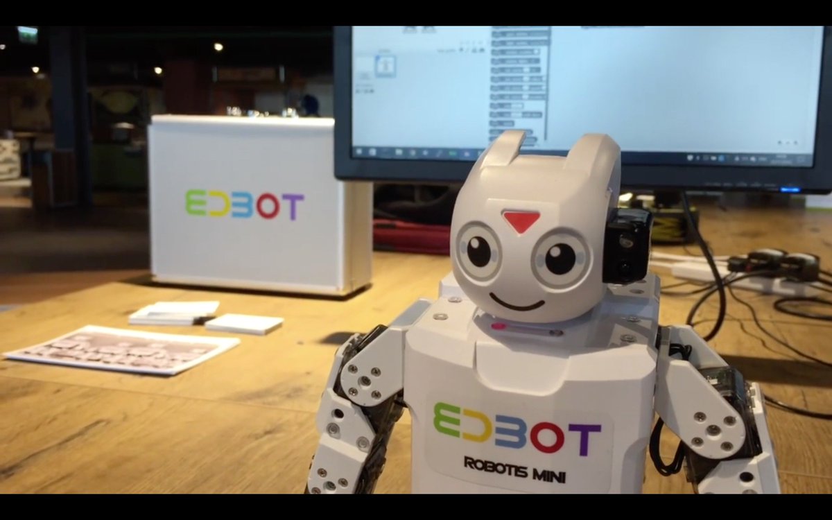 EdTechLobby's tweet image. Want to learn how to code? Meet Edbot a robot programmed in Scratch Python Java #fbm17 @edbotinschools #edbot @Book_Fair #edtech