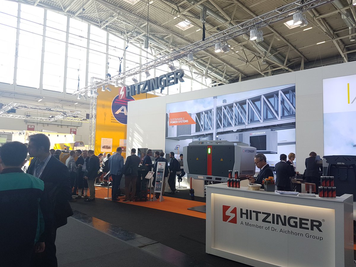 HitzingerUk's tweet photo. @interairport great day yesterday on the @HitzingerUk stand. Come and see us today for Ground power! https://t.co/5CV37gPnDa