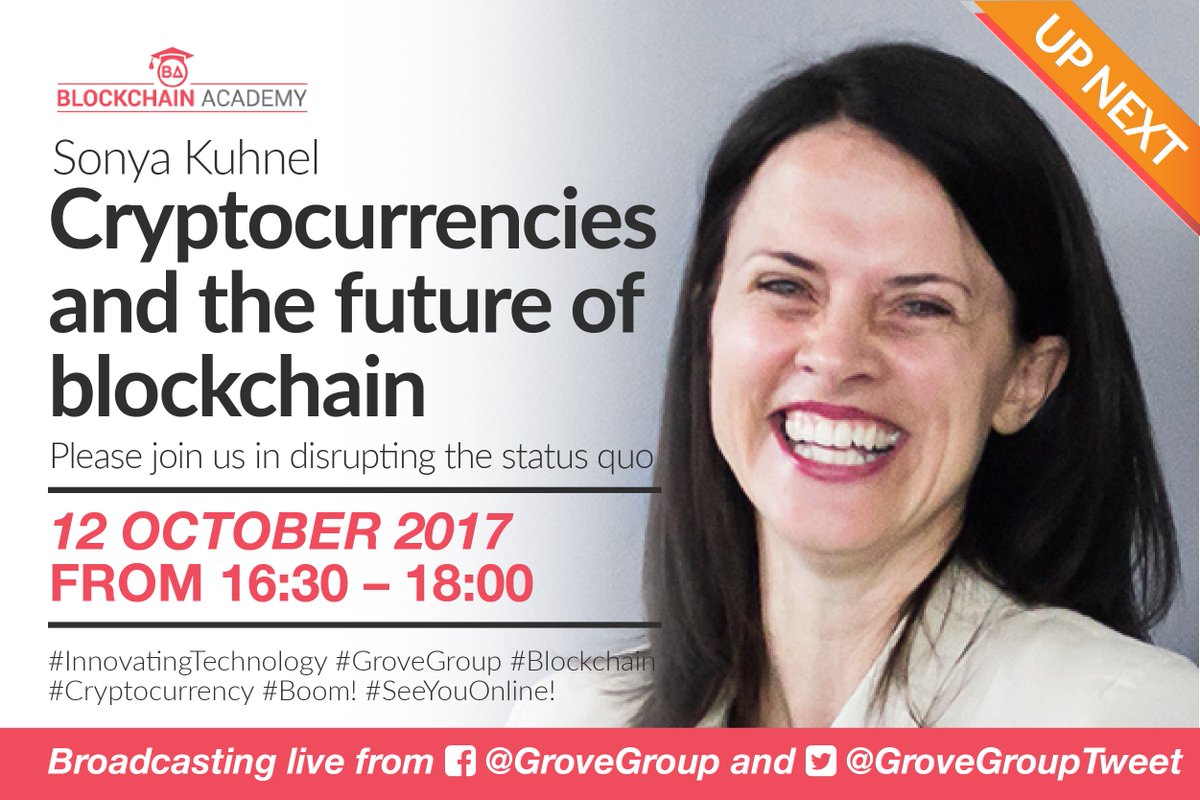 GroveGroupIS's tweet photo. Remember to join us live on Facebook and Twitter. #GroveInnovators https://t.co/Ruajio22V0