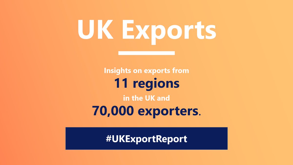 TradeAccel's tweet image. We've just launched the first in our series of the #UKExportReport - find insights on 70,000 exporters in 11 regions bit.ly/2yde4iA