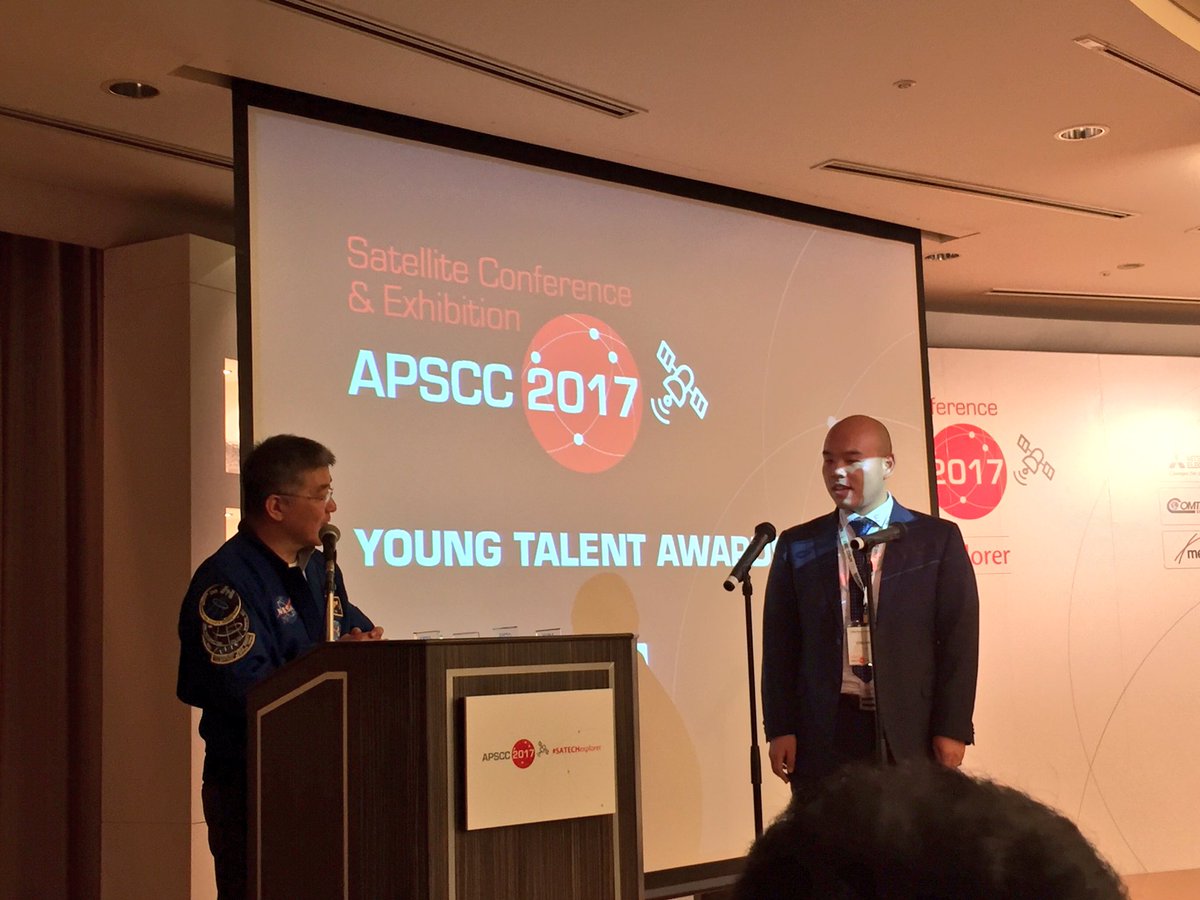 astroscale_HQ's tweet photo. So honored to be a part of "YOUNG TALENT AWARDS" by @apsccsatellite #SATECHexplorer https://t.co/jKnupjarye