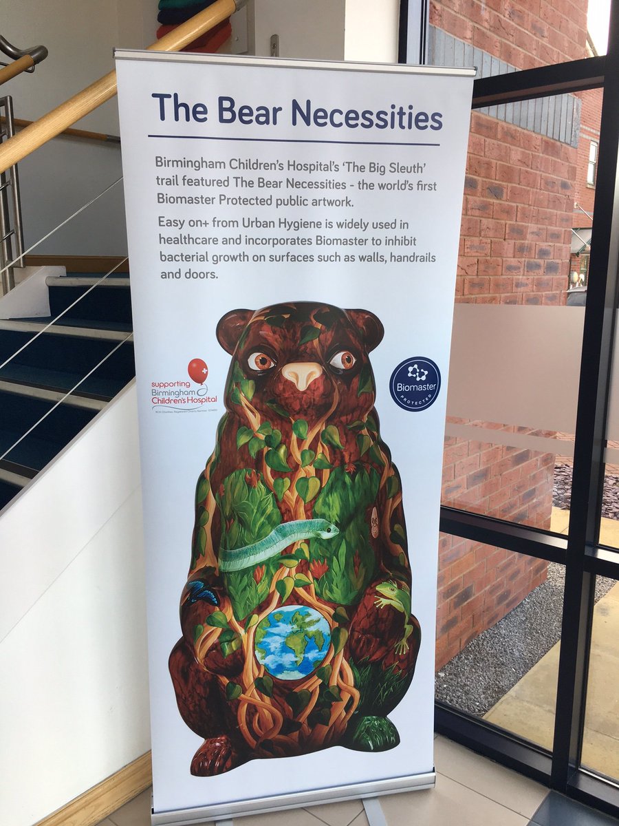 Biomaster's tweet photo. Looking forward to @TheBigSleuth auction later. There's a bear-sized gap in our entrance hall &amp; hopefully we can give @biomasterbear a home! https://t.co/wF93t6vbz0